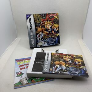 No Game Yu-Gi-Oh World Championship Tournament 2004 Nintendo GBA - Box & Manuals